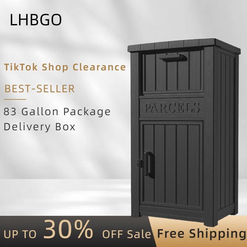 31-Gallon Outdoor Storage Box, Waterproof & UV-Resistant, Perfect for Organizing Patio Furniture, Cushions, Toys, and Tools. Ideal for Patio, Garage, and Deck.