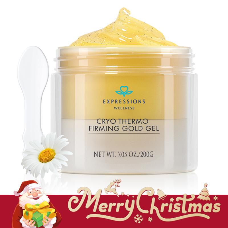15-Day Fast-Acting Anti Cellulite Sculpting & Tightening Burn Gold Massage Cream | Cryo Thermo Firming Gold Gel for Belly Thigh But & Arm| WELLENESS，Refreshing Formula | Unisex Body Contouring Treatment for Men & Women |200 G